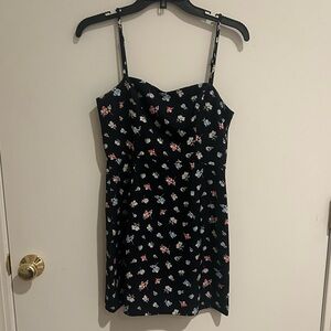 French Connection Blue Floral Mini Dress
